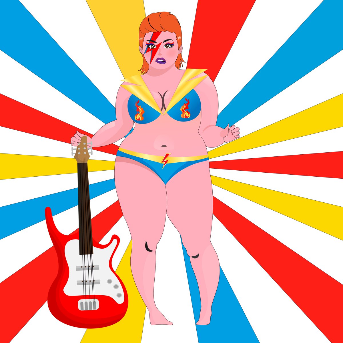 “Let's dance... Put on your red shoes and dance the blues.” - David Bowie 
<a href="/DavidBowieReal/">David Bowie Official</a> 🎸
opensea.io/assets/matic/0…

#NFT #NFTCommunity #nftart #NFTartist #WomanInNft