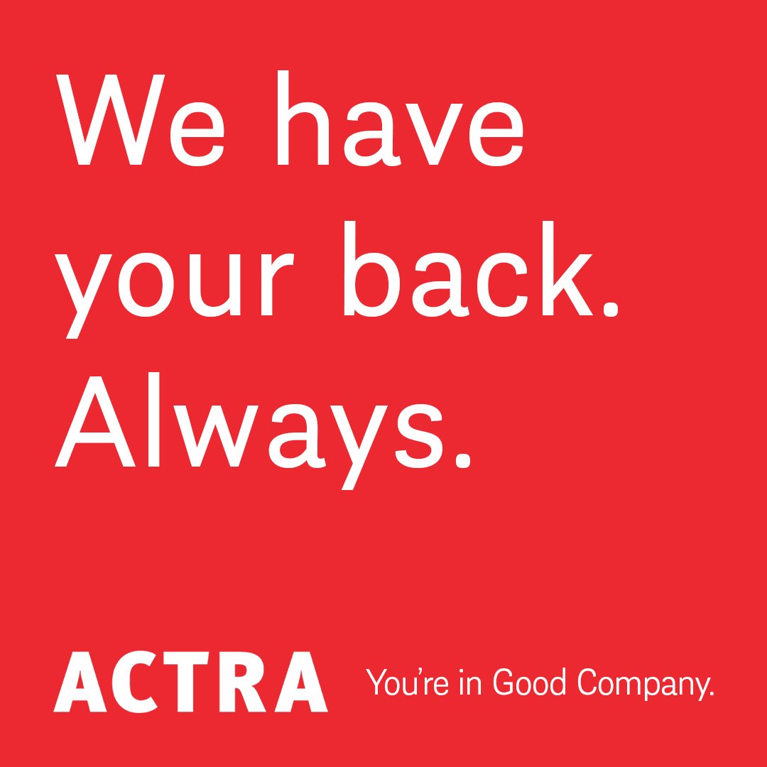 Performing is an amazing experience. But we know it can still have its challenges. Who has your back? Who advocates for your safety on set? Decent wages? Equity &amp; inclusion? ACTRA, your union, always has and always will. You’re #InGoodCompany. actra.ca/youre-in-good-…