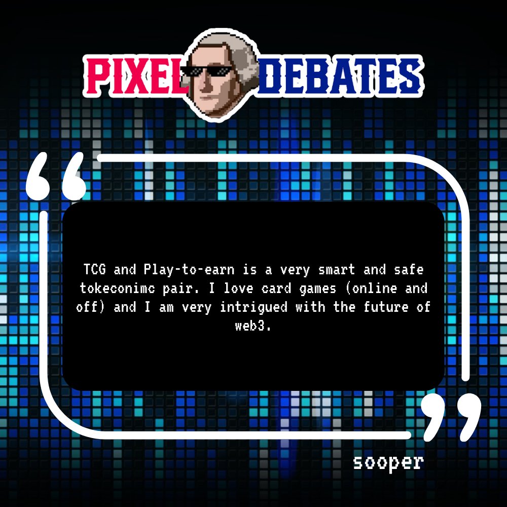 PixelPotus's tweet photo. Here is what one of the PixelDebates Alpha tester applicant is most excited about!
#Pixel #PixelGames #PixelPotus #PXL $PXL #Tezos #Tez #TezDrop #NFTs https://t.co/9eVwzOS64y
