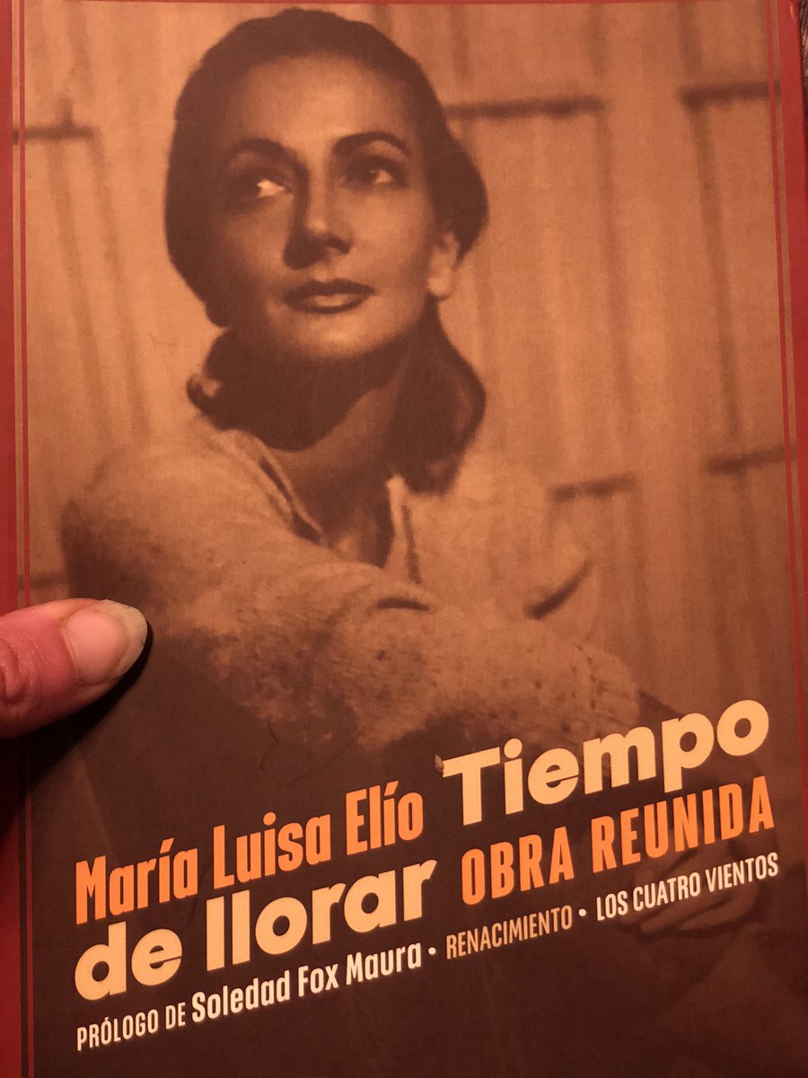 Mireia_VR's tweet photo. ¿Os he dicho ya la maravilla que es este libro? @RENACIMIENTOED @dgarciaelio #maríaluisaelío #tesisdoctoral #tiempodellorar #exiliorepublicanoespañol #exilio #gexel https://t.co/sRtSYtx9T4