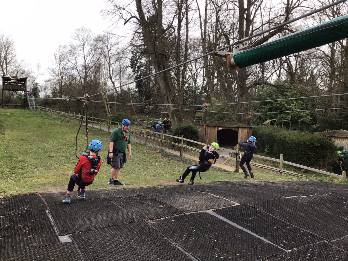 Y6Gayton's tweet photo. @GaytonPrimary zip lining before facing the piranhas… https://t.co/6T5qyLUKUM