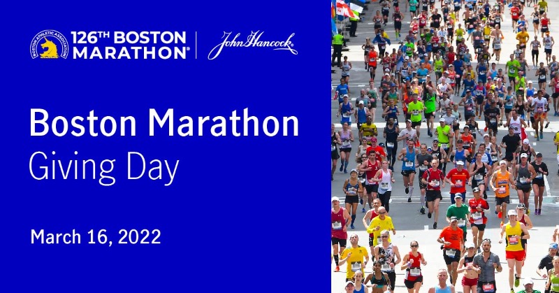 johnhancockusa's tweet photo. Today marks the first-ever #BostonMarathonGivingDay. Join us, @BAA, and @GivenGain in 24 hours of fundraising for 200+ non-profits. The top fundraisers of the day will receive additional donations toward their cause as well as prizes for their efforts.