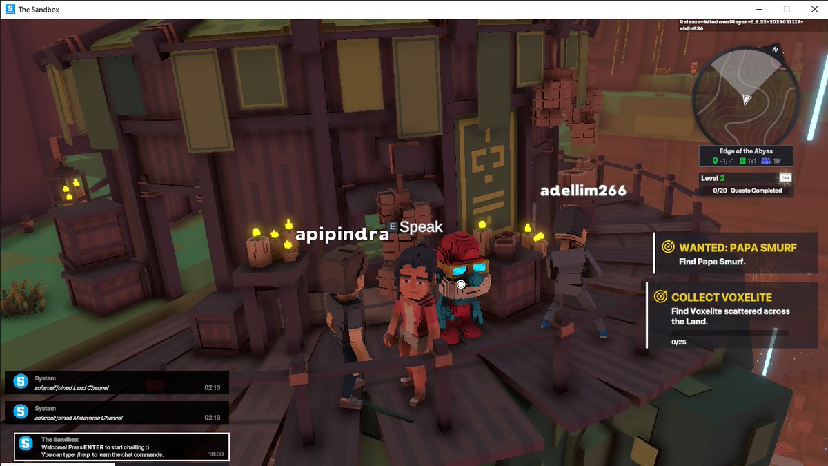 superslamjam02's tweet photo. @TheSandboxGame I just participated in the daily #SandboxAlphaS2Contest for a chance to earn up to 1,000 $SAND! Starting March 11 - Find Papa Smurf. Check out my screenshot below! 👇 #SandboxAlphaS2 https://t.co/gx4CJLHQkU