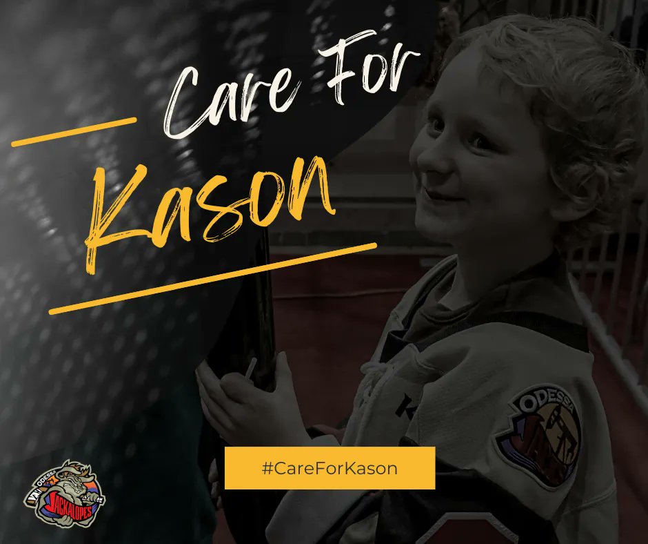 LetsGoJacks's tweet photo. The Jackalopes are asking for your support in our efforts to assist in raising funds for our friend Kason &amp; his family. Kason is a 6 year old boy who is undergoing treatment for Type B Acute Lymphoblastic Leukemia. To contribute to Kason's cause visit ➡️ https://t.co/6NNYnGK31z https://t.co/CLguu0UFym