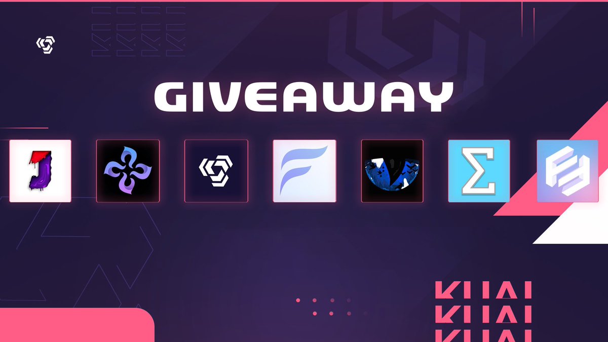 Huge Giveaway! 🎁 1x @JuicedIO Membership 1x @TeliosAIO Key 1x @KuaiAIO Key 1x @Frugalszn Membership 1x @OsirisRaffleBot Key 1x @sigmabots Key 1x @FreebieFrenzy Key ➡️ Rules: Follow all accounts, Retweet 🔁 and Tag 2 Friends! 👥 48 Hours, Good luck! 🍀