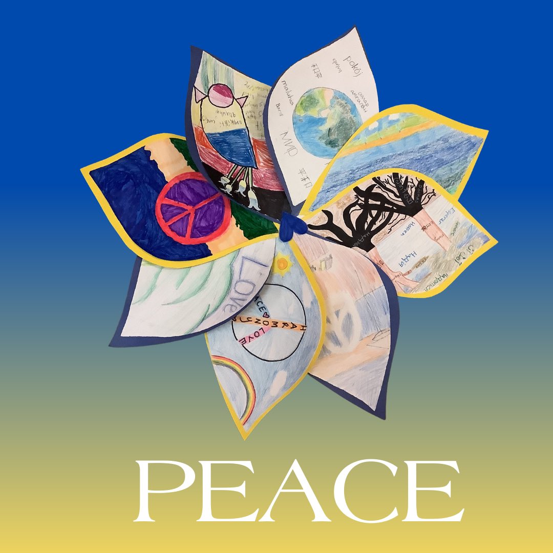 #peace #madronaschool #studentsart