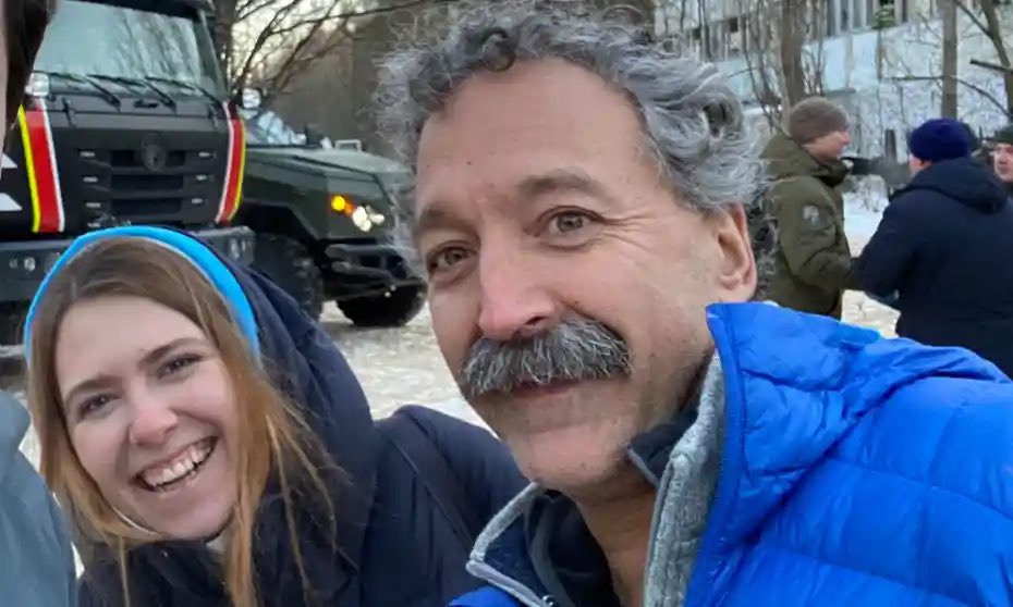 scottcapurro's tweet photo. RIP journalists in Ukraine Oleksandra Kuvshynova, 24 and Pierre Zakrzewski, 55. Brave in a way most can’t even conceive and gunned down for covering this awful, needless war. #WhereIsTheEu? #ChinaRussia #PandemicAndNowThis https://t.co/25RefD3xIM