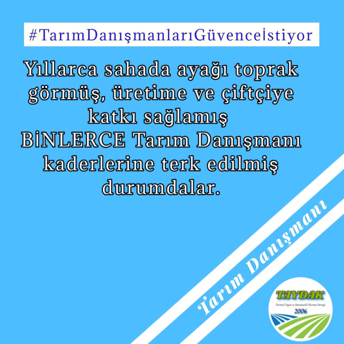 BaharUlu13's tweet photo. Gelen 5 bakana sesimizi duyuramadik.Artik sesimizin duyulması ümidi ile  #TarımDanışmanlarıGüvenceİstiyor 
@tcbestepe @RTErdogan @TCTarim @tbvahitkirisci @tobeydb @aysinisikgece @AAsumanErdogan @NumanKurtulmus @tarimyazari @TAYDAK_ @BY https://t.co/mAgLSHQvdG