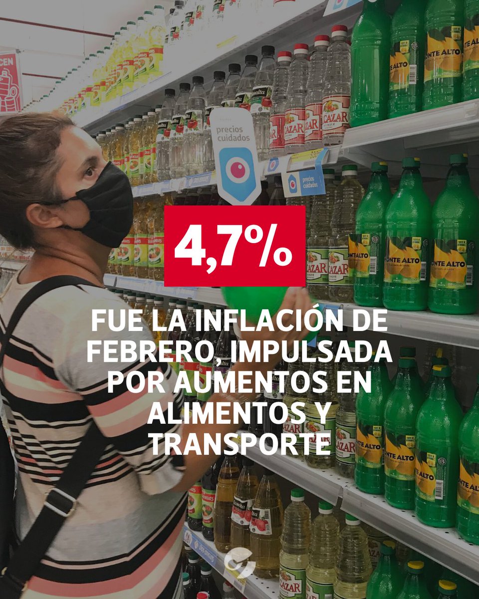 mariuvidal's tweet photo. 4,7%. Ahora sí: ¿la inflación más alta del mundo?
Según anunció hoy el presidente, este viernes (horario a definir), comienza la guerra contra la inflación. Dormiste dos años y en este hilo @alferdez te cuento lo que nos pasó a los argentinos en este tiempo: https://t.co/PTv6KYVQra