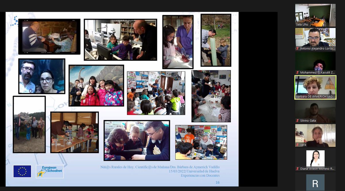 antonio_lorca's tweet photo. Hoy hemos tenido la suerte de disfrutar de @Espiciencia de la mano de @deaymerichb en la asignatura de Investigación Escolar del @Master_IEAC  de la @UniHuelva @educacionUHU . Gracias Bárbara todo un lujo.😉 https://t.co/KmmzPmtafe