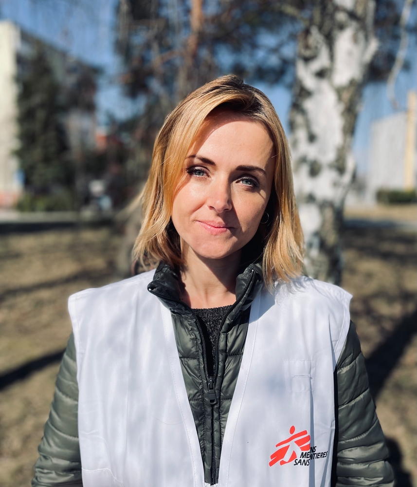 MSF_uk's tweet photo. Our colleague Marta is currently working at the Slovakian-Ukrainian border as a project coordinator.

She describes the situation on the ground as more than 195,000 refugees have crossed into Slovakia since the war started on 24 February (stats from the UN).👇 https://t.co/jfs7Di9y5l