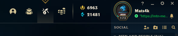 matsmtn's tweet photo. Ach schade, fast 6969 RP, das wäre doch eine sehr schöne Zahl gewesen, oder?

@RiotSupportDACH @riotgames https://t.co/o3NZXYoA17