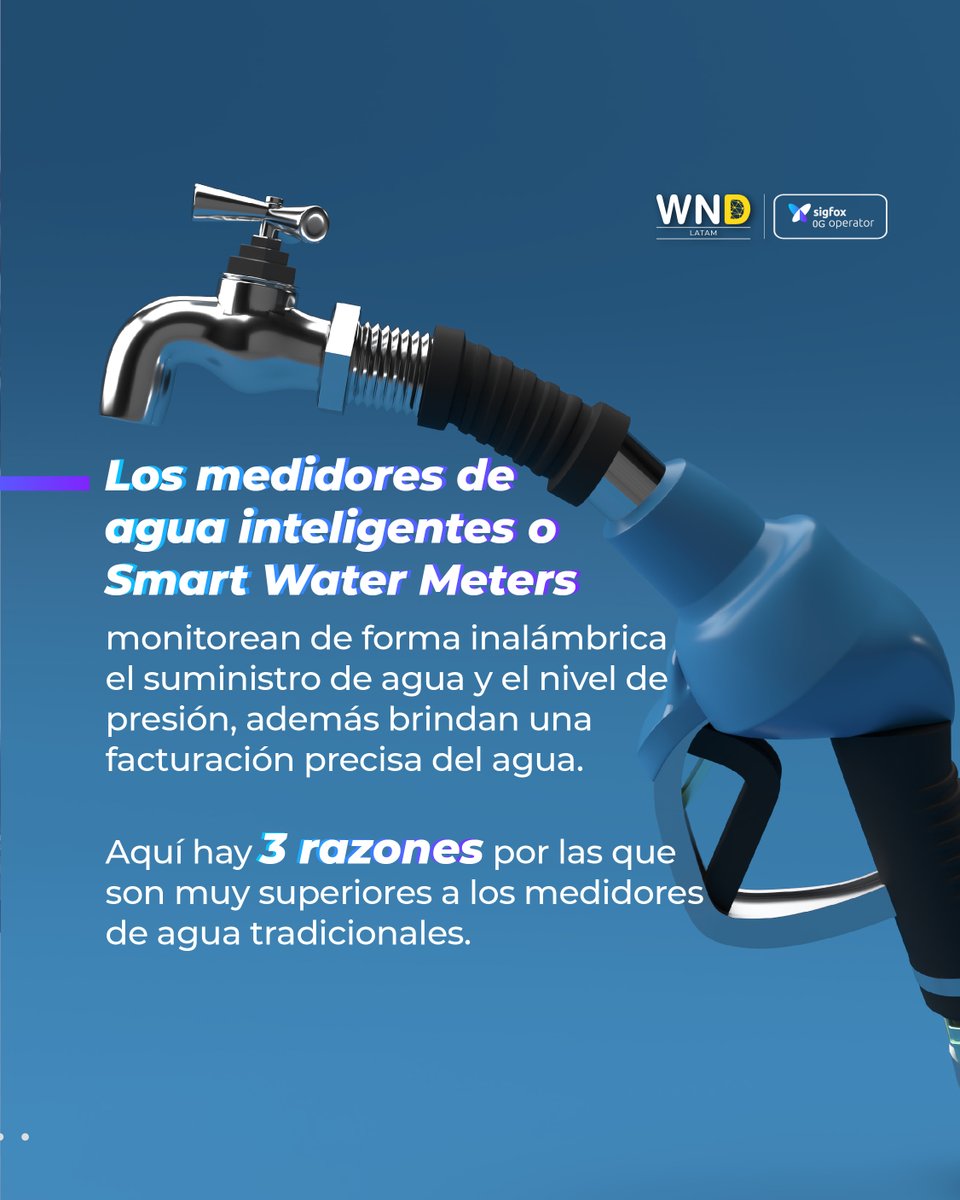 wndlatam's tweet photo. ¡Es hora de decir adiós a los medidores de agua mecánicos y darle la bienvenida a los medidores de agua inteligentes o Smart Water Meters! 👉 https://t.co/SkmeFsEjBi https://t.co/ZF4LGuadt5
