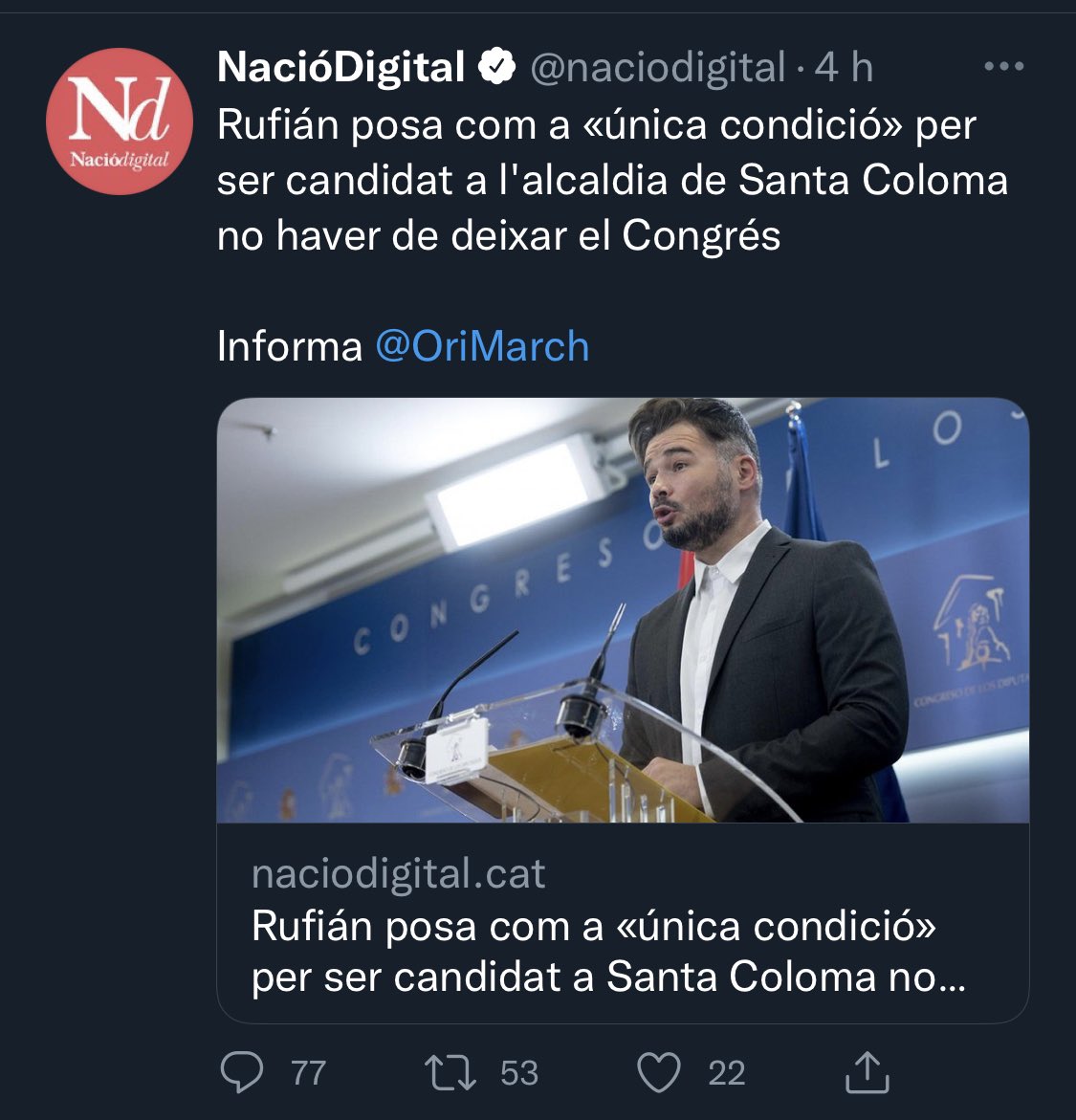 jordiborras's tweet photo. Esquerra té un problema gravíssim i l’acabarà pagant molt car. https://t.co/wc6XsHq3rn