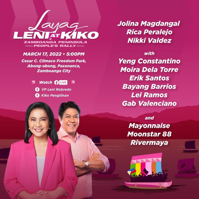MrWinwineklabu's tweet photo. If Leni and Kiko are very appealing to voters why do they need so many famous artists for their Grand Rally? The only busy every rallies are the ABS CBN artist, buses, vans, trucks for hire that will haul their audience to the venue of the Grand Rally to be held by Leni &amp; Kiko. https://t.co/Oe2PiUjoMb