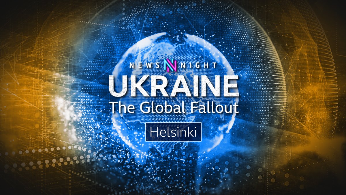 BBCNewsnight: TONIGHT: How close is Finland to joining Nato?

#Newsnight is live from Helsinki, as we broadcast from key capital cities looking at the impact of the war in Ukraine on the world

Join @KirstyWark for Ukraine: The Global Fallout at 2230 on … https://t.co/XRkvlrrOuk
