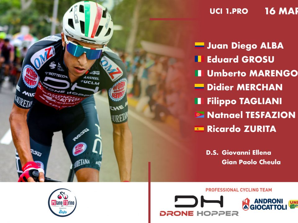 mundociclistico's tweet photo. #MilanoTorino  | 🇮🇹🚴‍♂️🏆🇨🇴 Juan Diego Alba y Didier Merchán confirmados por el @DHAndroniTeam  para la Milano-Torino🚴‍♂️🇮🇹 🏆 

#ElPortalDelCiclismo #Ciclismo #MilanoTorino2022 #VamosEscarabajos #DroneHopper https://t.co/7JpAxJo6Wb