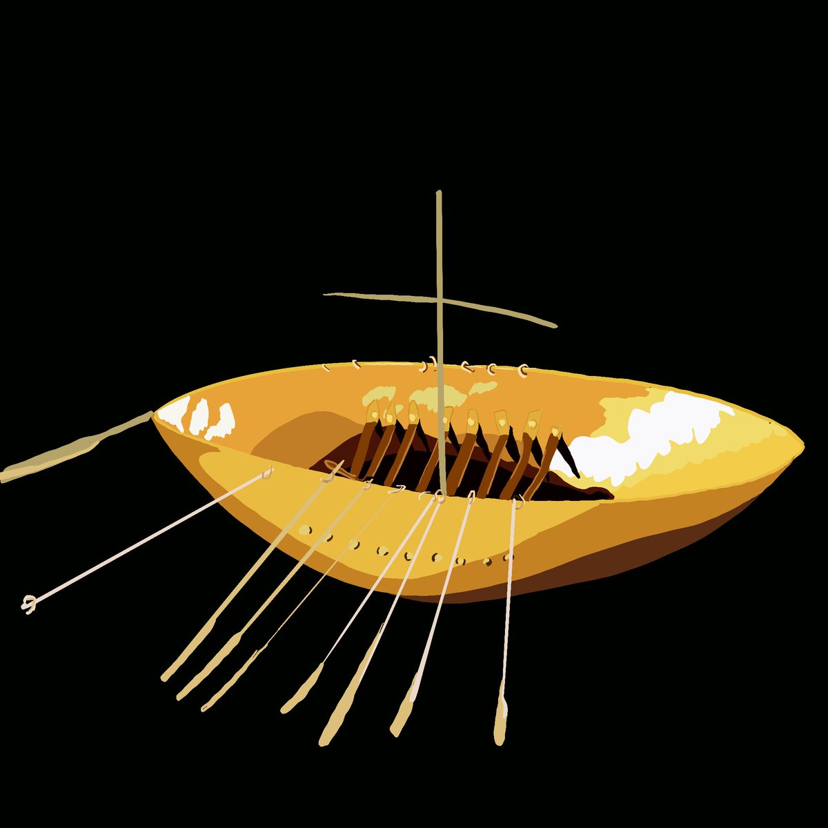 IrishAshyT's tweet photo. It’s almost St Patrick’s Day ☘️ Celebrating my homeland with a new sketch
The Broighter Hoard is an amazing collection of artefacts, including this dinky little boat (18cm long)
#Limavady #broighterhoard #broighterboat #hoard #archaeology #ironage #ireland https://t.co/C6bpx5jIOT