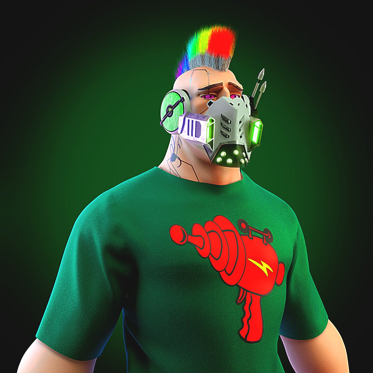 Another one CybePunk Clone💚

#SneakPeek #NFTs #NFTCommunity #ETH