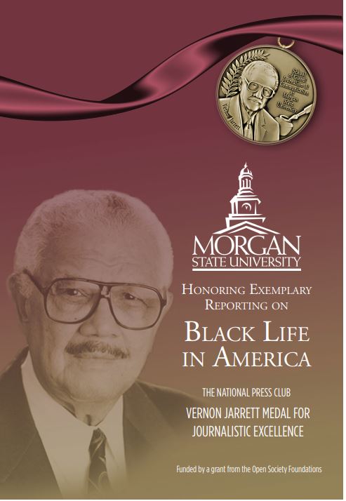 SGJCMSU's tweet photo. We are seeking submissions for the 2021 Vernon Jarrett Medal of Journalistic Excellence. Spread the word. We are excited to see the examples of outstanding reporting and who will win this year's $10,000 cash prize. https://t.co/UCm9zF66dq @nabj @MorganStateU https://t.co/8JHIdmUJNn