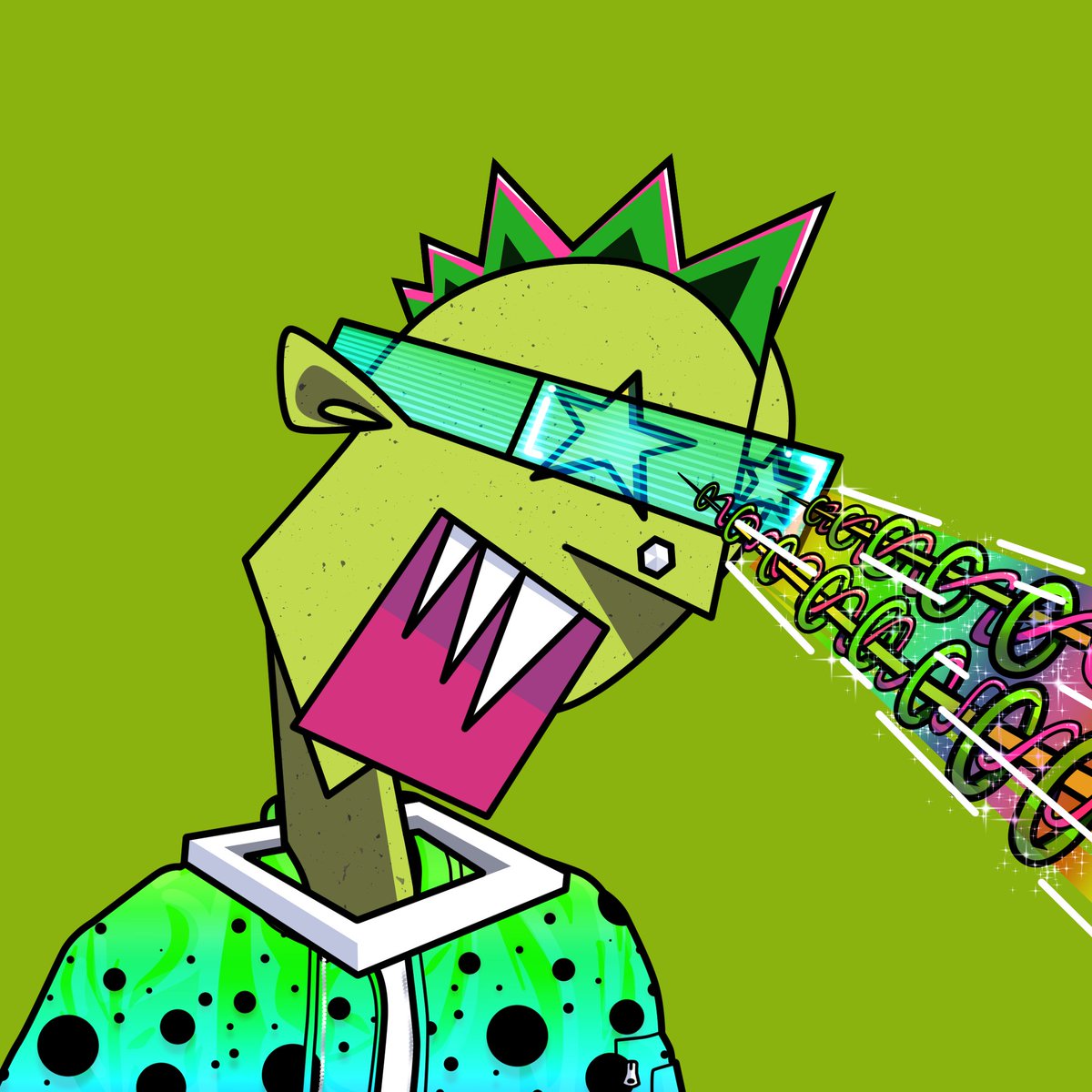 Ah my FREAKIES! ♥️ Here's a little Tuesday evening FREAK BOI with HypnoBeams!👽 Hope your all doing FREAKIE???
opensea.io/collection/the…

#NFTbluechip #NFTcollector #Opensea #FREAK #sunglasses #hypnobeams #love