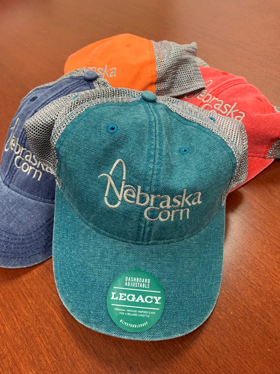 NECornBoard's tweet photo. Happy National #AgWeek22! 🌽🐮🚜

Want to show off your support of Nebraska Corn with one of these cool hats?! You're in luck! 

Head over to our Facebook and find out how you can win one of these ballcaps + more! https://t.co/DyKLxoGeNT

#NeCorn #Nebraska #Corn #agriculture https://t.co/BVOa7C48IY