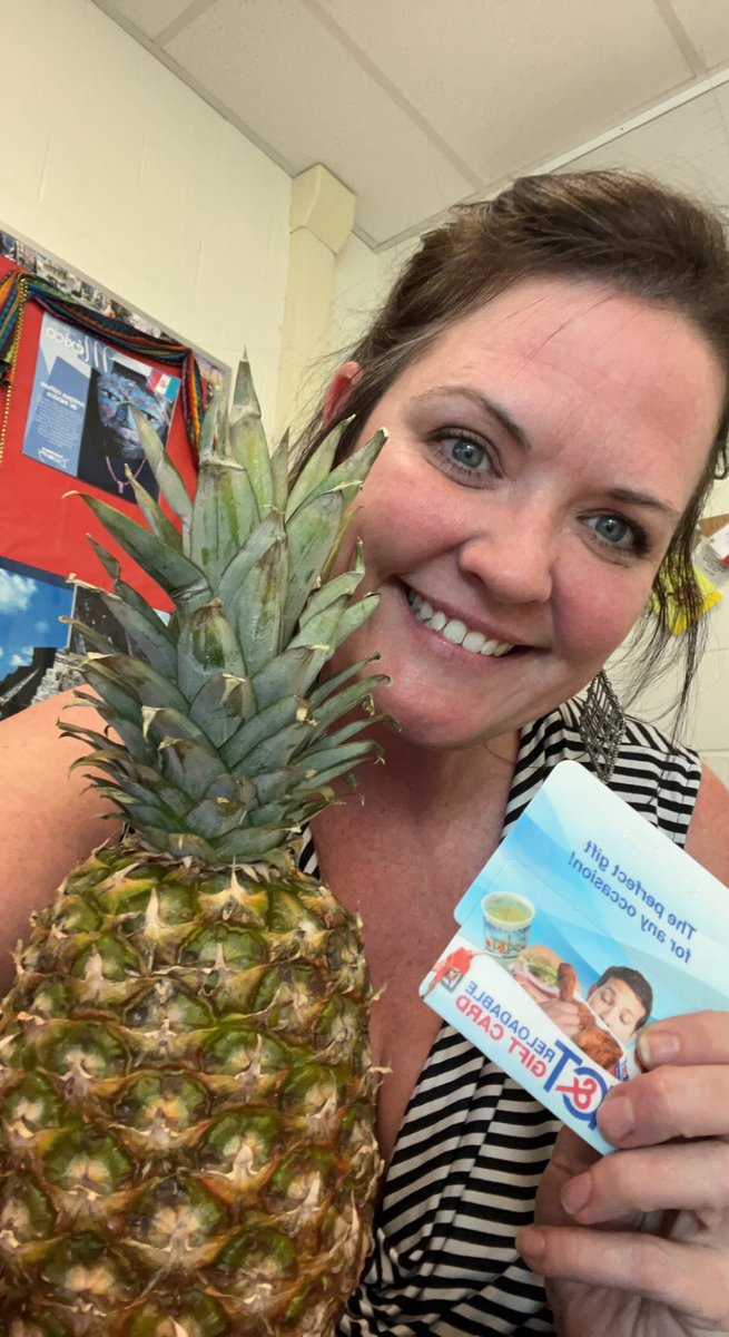 sra_hongell's tweet photo. Look it!! I won the #PineapplePD drawing! Woo hoo!!π€©π https://t.co/YE6zBbULpK