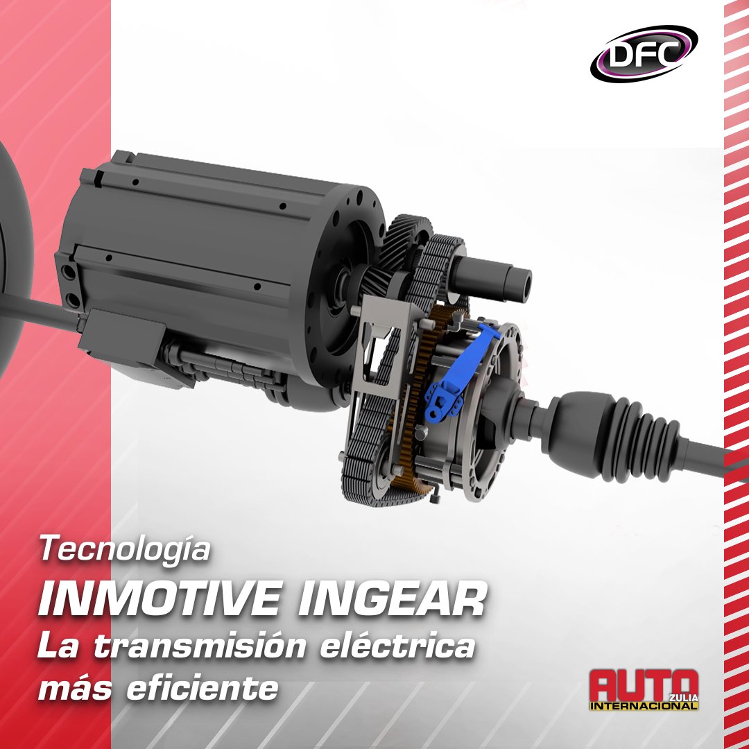 autozulia's tweet photo. En la #RevistaAutozulia queremos hablarles de la #Innovacion creada por #Inmotive #INGEAR una #transmisionelectrica de 2 marchas capaz de usarse en todo tipo de #vehículos con el fin de mejorar la #autonomia un 15% siendo actualmente la más eficiente del mercado.♻️⚡
#tecnologia https://t.co/vsFBJ3iICr