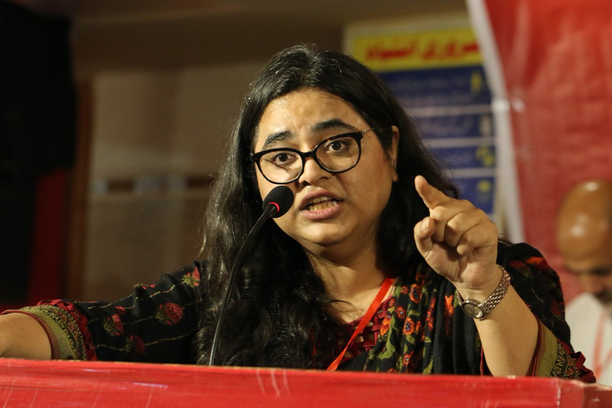 AsifSaeedSakhi's tweet photo. One of our brave leader Comrade @Tooba_Sd speaking at the Congress ✌
#feminist
#AWPThirdCongress https://t.co/3yvIHDB4lH