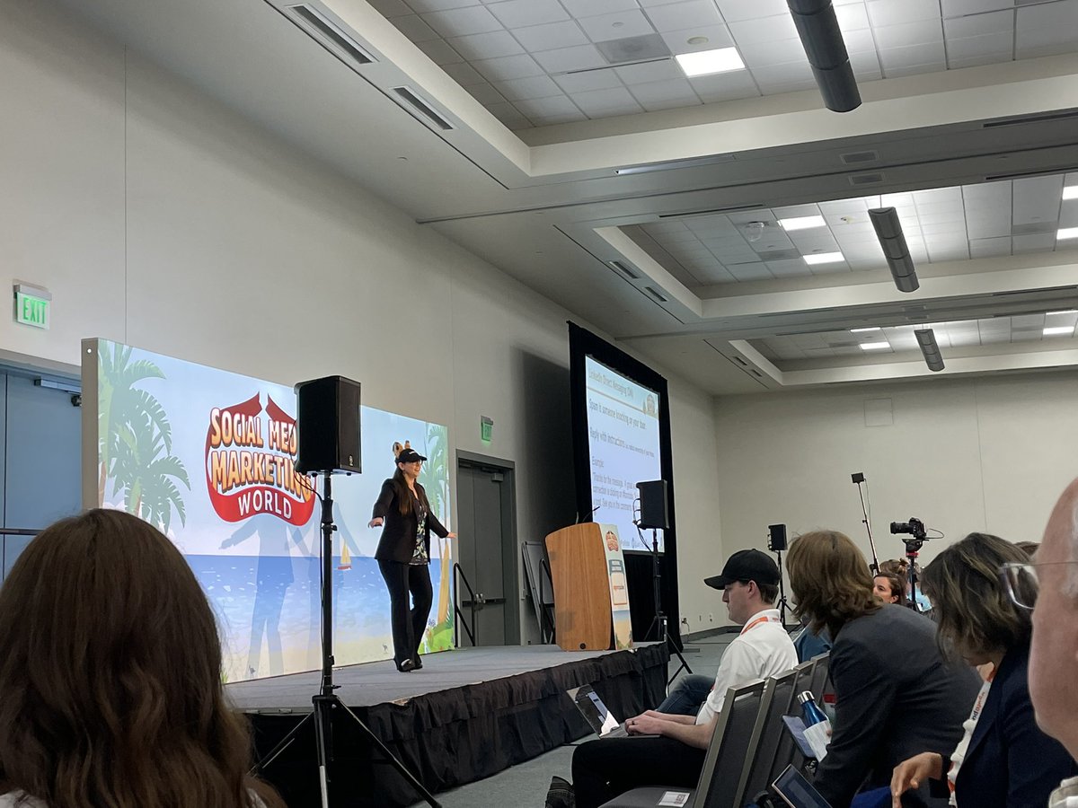 Let’s put this tweet to the test - are all <a href="/Judi_Fox/">🦊 Judi Fox</a>’s 100k+ #twitter followers seeing this awesome tweet of her speaking at #SMMW22?! 🦊 #foxrocks