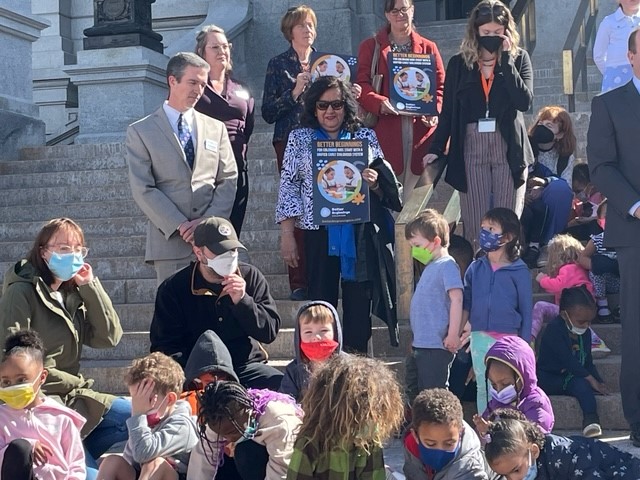 Warren_Village's tweet photo. Honored to have our Learning Center PreK children invited by @GovofCO to attend today’s announcement of HB22-1295 and the launch of the new state Department of #EarlyChildhood! #UniversalPreK

@GovofCO @SenJanetBuckner @SteveFenberg @EmilyForCO @AlecGarnett @ColoradoKidsOrg https://t.co/lE8Bng7vqN