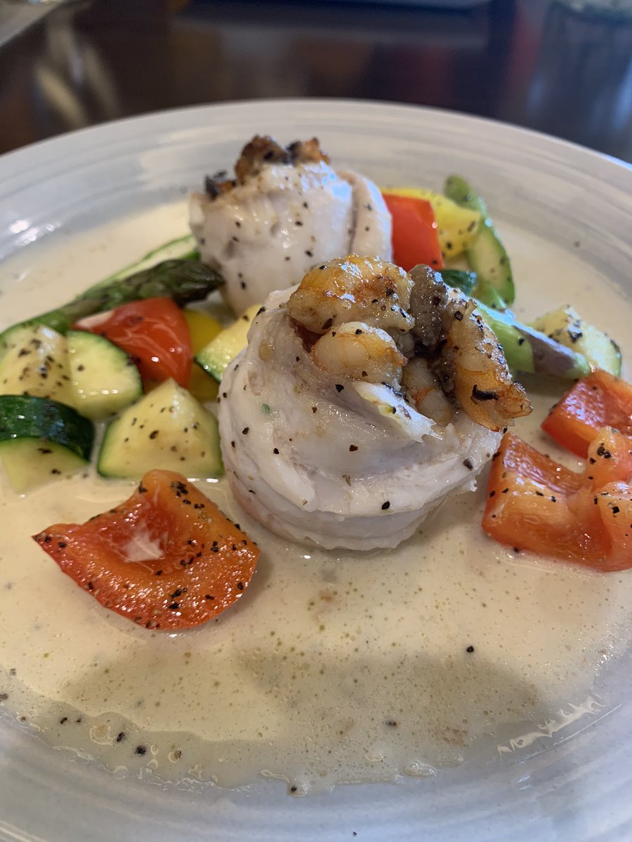 Italian menu at Aqua Terra!  Shrimp stuffed sole.  Come and eat with us!
<a href="/4CDLive/">4CD Live</a> <a href="/ccc_CulinaryAca/">The Culinary Academy at Contra Costa College</a> <a href="/JasonCifra/">Jason Cifra</a>