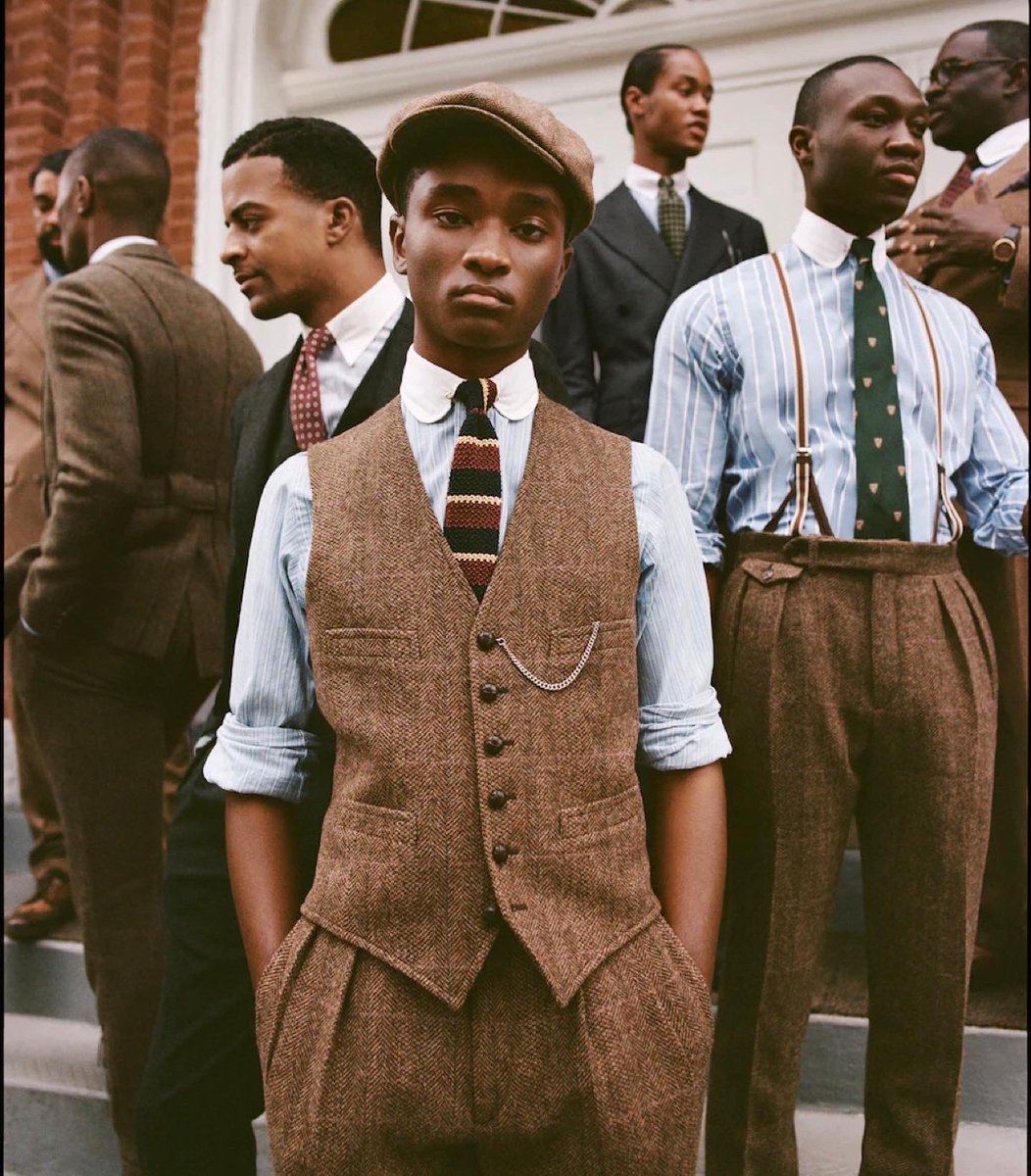 r_jack03's tweet photo. Dreams really do come true. Me for Polo Ralph Lauren’s March 2022 Morehouse &amp; Spelman Colleges Collection. @RalphLauren #morehouse https://t.co/ueCta17MO4