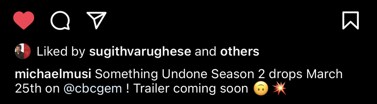 Kimbits416's tweet photo. KIMBITS IN CANADA. @MichaelMusi ’s show #SomethingUndone Season 2 drops in @cbcgem on March 25th. - SW https://t.co/d3alJBbtuu
