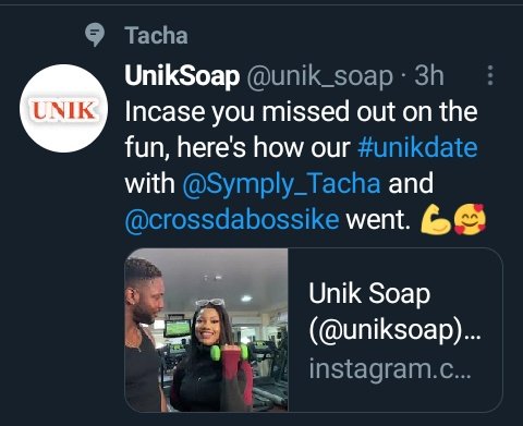 TachaSmile1's tweet photo. That's Tacha as a topic showing 🥰🥰🥰. How great . Thank you @unik_soap
TWITTER NG ARE HYPOCRITES
TWITTER NG ARE HYPOCRITES
TWITTER NG ARE HYPOCRITES
#TachaTheTopic • #TachaTitans𓃵
#Tacha𓃵 • @Symply_Tacha https://t.co/xHI3CWDonJ