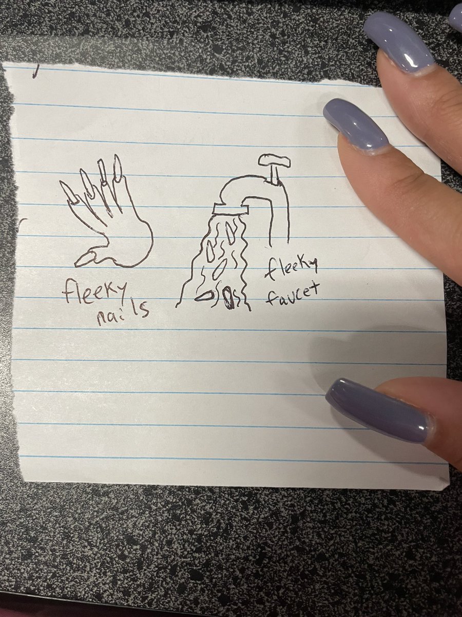 My colleagues drew me art… they’re almost as invested in my manicures as I am 💅  #NailsOnFleek