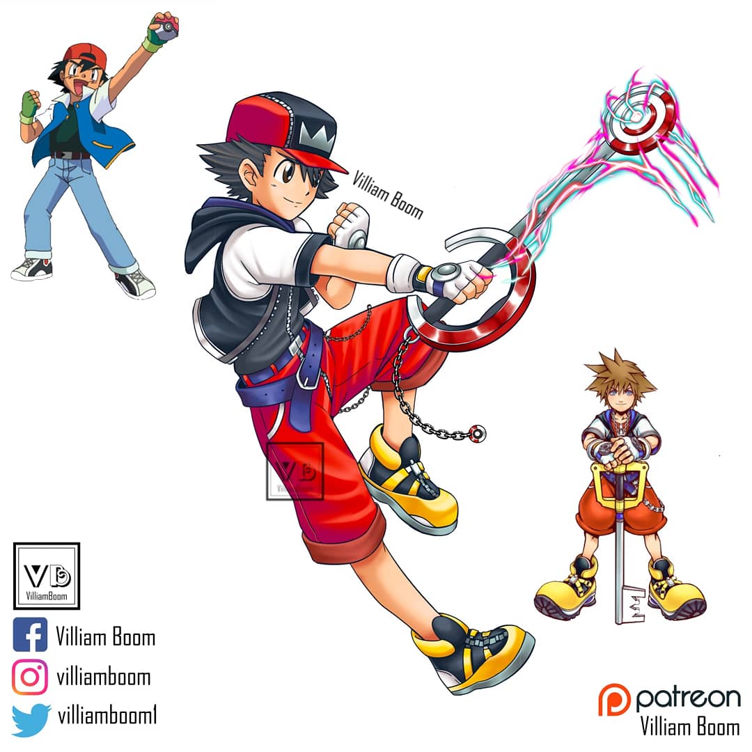 Pokemon Kingdom Hearts