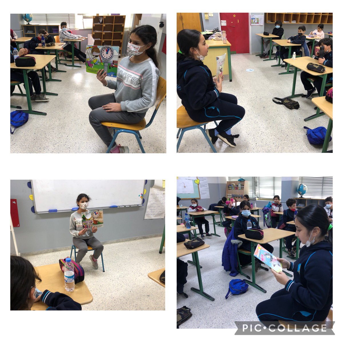 On the World Book Day, grade 4 learners shared with their classmates, a story they have read and applied their skills to retell the story events their own way.
#WorldBookDay <a href="/Hhhsinfo/">Houssam Hariri HS</a>