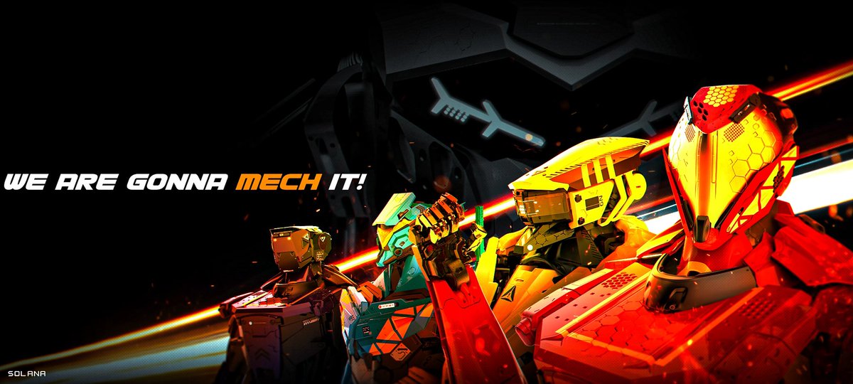 Mechs of Solana (3D Versions Soon) tweet media