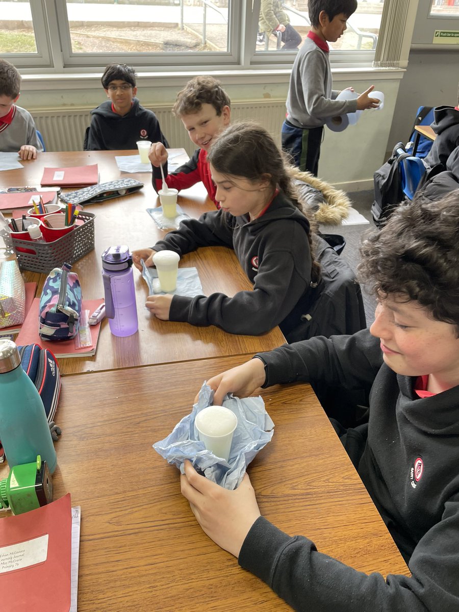 stcadocsprimary's tweet image. Primary 7b had a great time making lemon soda today. They wrote up their experiment report and made a hypothesis about the reaction that would take place! 🥼🧪 #ERCSTEM