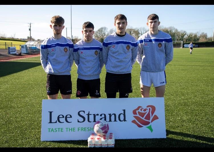 thegreencbs's tweet photo. On the eve of the big final we wish the team and all involved the very best of luck tomorrow!!! First time to reach the FAI Munster U19 SOCCER FINAL! Game 12.30 in Carrigaline AFC , Cork VERSUS De La Salle College Waterford! https://t.co/Y0FCHEU97J