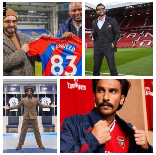 RickyC_01's tweet photo. @RanveerOfficial is the new @Drake 😂😂😂
#RanveerSingh #RanveerXPremierLeague #football #PremierLeague #Bollywood https://t.co/8cIFVQLnDk