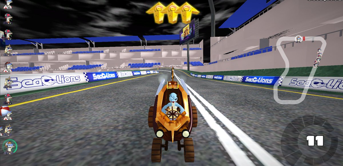 SeaLionsNFT's tweet photo. SUP SEALIONS!! 🚨🚨🚨

We’re happy to announce that our beta is officially LIVE 🎉🚀

Every week from now on we're hosting weekly racing competitions with some sweet prices

Check out our Discord for more information

https://t.co/KmkBvc5NUT

#P2EGame #Solana #NFTCommunity https://t.co/7xYtyuqG6l