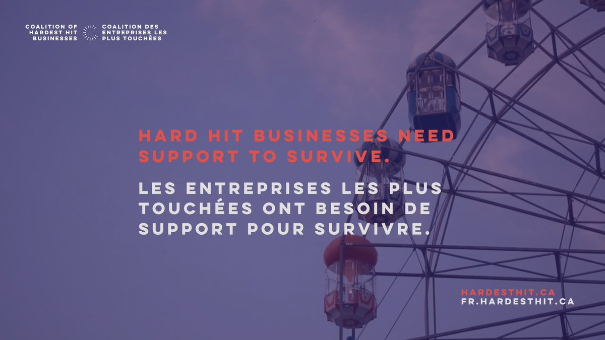 HardestHitCA's tweet photo. The Coalition of the Hardest Hit Businesses, and the 120+ organizations we represent, are deeply disappointed after the 50% cut in Tourism and Hospitality Recovery Program subsidies over the weekend. #OntheBrink #HardestHit https://t.co/ocP1Vnsbcy