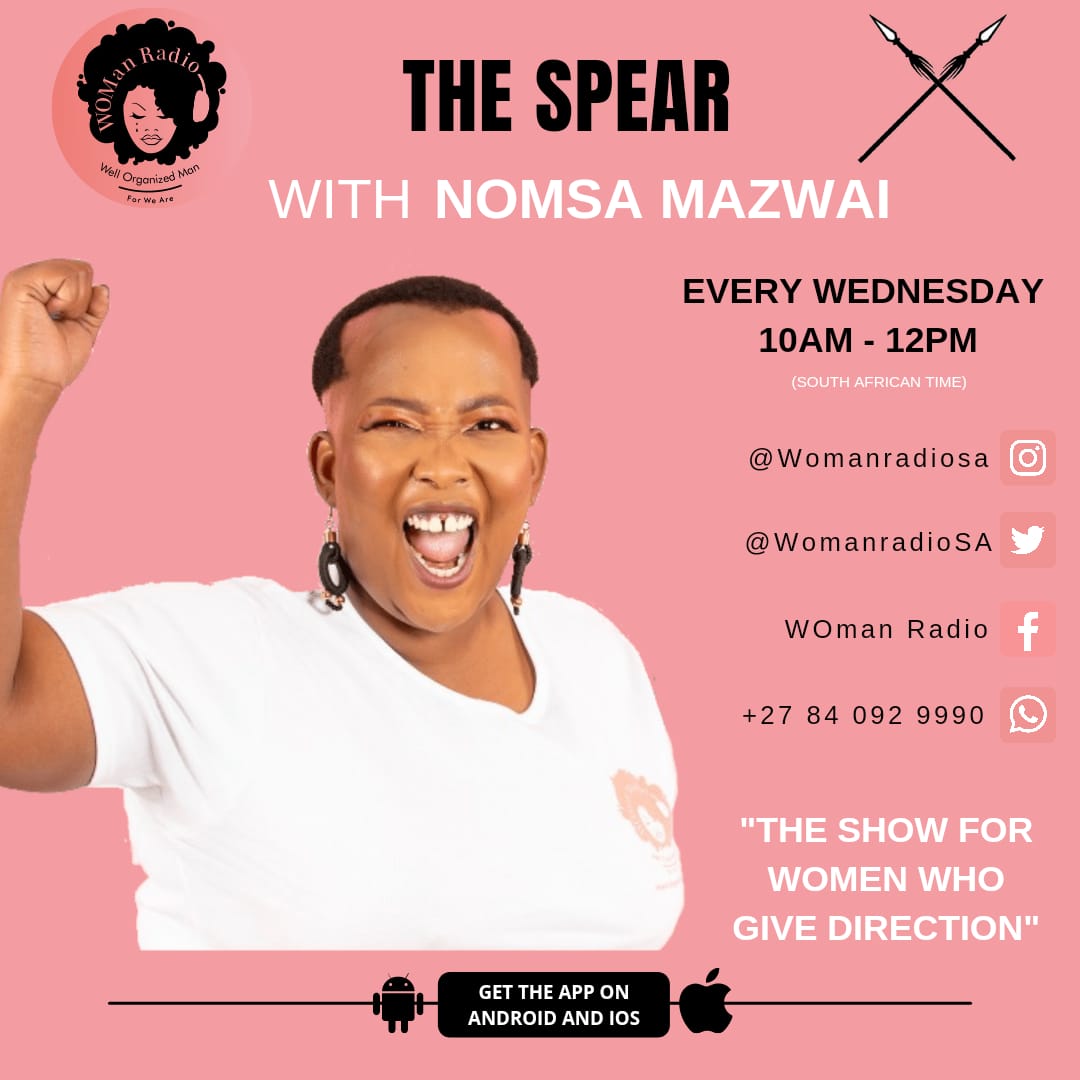 nomsamazwai's tweet photo. Join me on twitter spaces and let's unpack the days current affairs with @nomsamazwai and @Tessa_Dooms. Let's reflect on #TheSpear and how about you give direction, South Africa is in need of leaders 
#TheSpear 
@WomanradioSA 
https://t.co/zfFT4UkPUA https://t.co/YG3baLCVA3