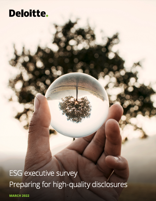 aneuvia's tweet photo. New #Deloitte survey finds senior executives are proactively taking action to ensure they are presenting reliable ESG data with almost 9 in 10 noting that their organization will enhance its #ESG controls. Read the report here: https://t.co/HW7hEVi3tg https://t.co/OVwq2icDeG
