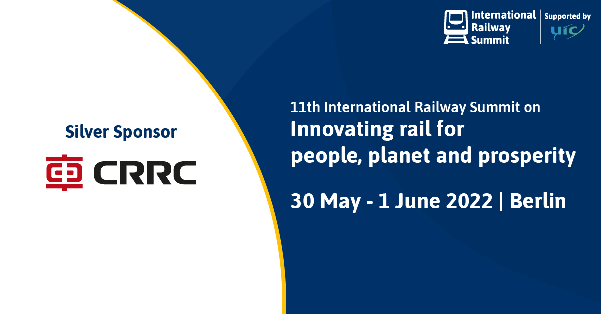 railsummit's tweet photo. Rolling stock manufacturer @CRRC_ZELC are coming to Berlin on 30 May β 1 June as Silver Sponsors of the #irs11 summit. VIP Buyers can receive free consultations. You can learn more about the summit and how to join at https://t.co/nQ6M2XWMmT
#RailwaySummit #RailConference https://t.co/b5nfPgvhlQ