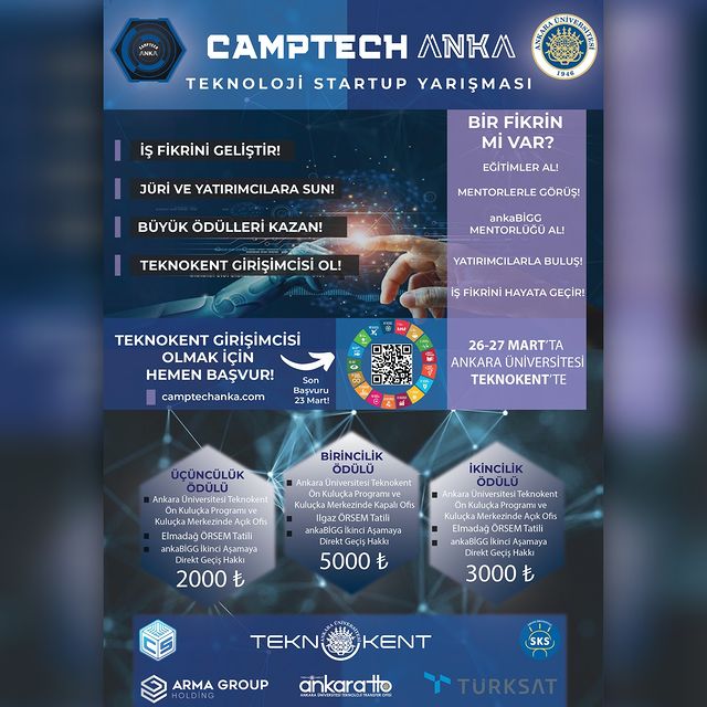 ComNetsLab's tweet image. CAMPTECH PHOENIX CONTEST APPLICATIONS HAVE BEEN OPENED!

💻 To APPLY and Get Detailed Information: camptechanka.com

📌 Follow our Instagram account to avoid missing out on opportunities: instagram.com/camptechanka/