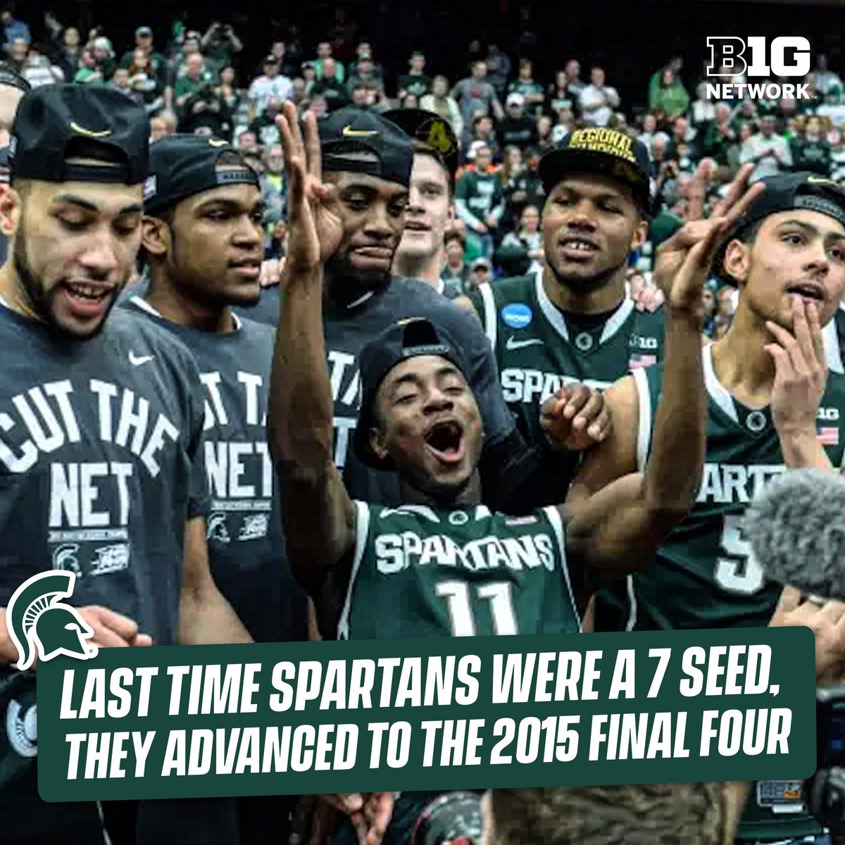 Michigan State on BTN tweet media