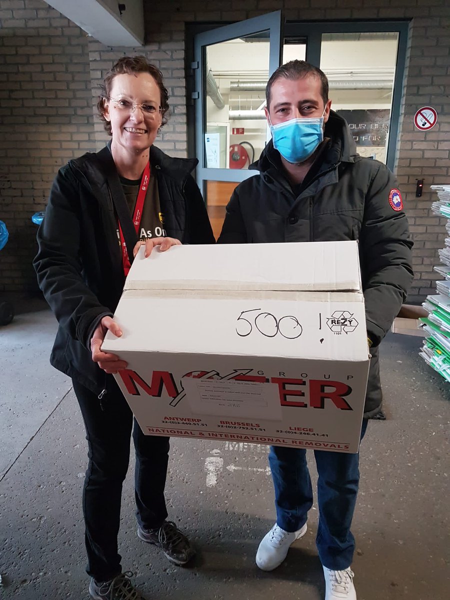 ServeTheCityIrl's tweet photo. Serve the City Brussels prepared a huge consignment of humanitarian aid and this is going to our colleagues in Serve the City Poland who are supporting hundreds of Ukrainian refugees there. Thank you to everyone who donated. 🙏🏽 https://t.co/GkJWX2fxfl